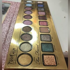 Too Faced Shimmering Eyeshadow Palette -Then and Now